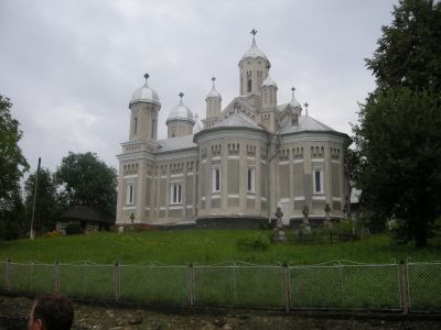 Den ortodoxa kyrkan i Cacica.